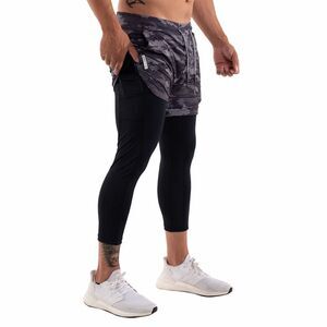 AW-562 5" NIO-MESH‎ LEGGING SHORT/MIDNIGHT CAMO Size M